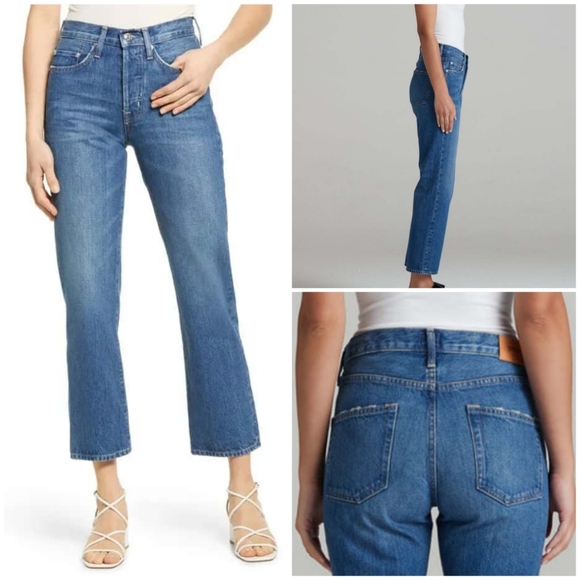 Edwin Kali Ankle VintagevStraight Jeans/Wipeout